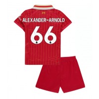 Liverpool Alexander-Arnold #66 Heimtrikotsatz Kinder 2024-25 Kurzarm (+ Kurze Hosen)